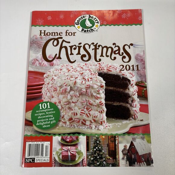 home for christmas 2011 gooseberry patch Arts Crafts Cooking Recipes Magazine - Picture 1 of 7